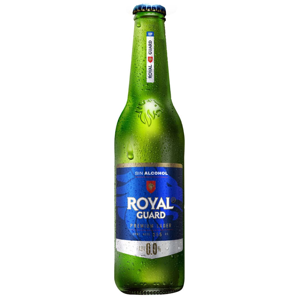 Cerveza Royal Guard Cero Botella 355cc _1