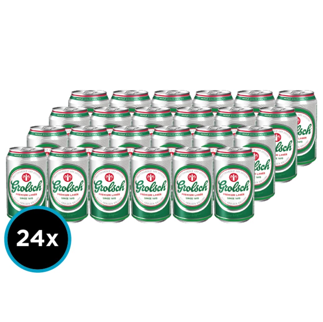 24x Cerveza Grolsch en Latas 330cc_1