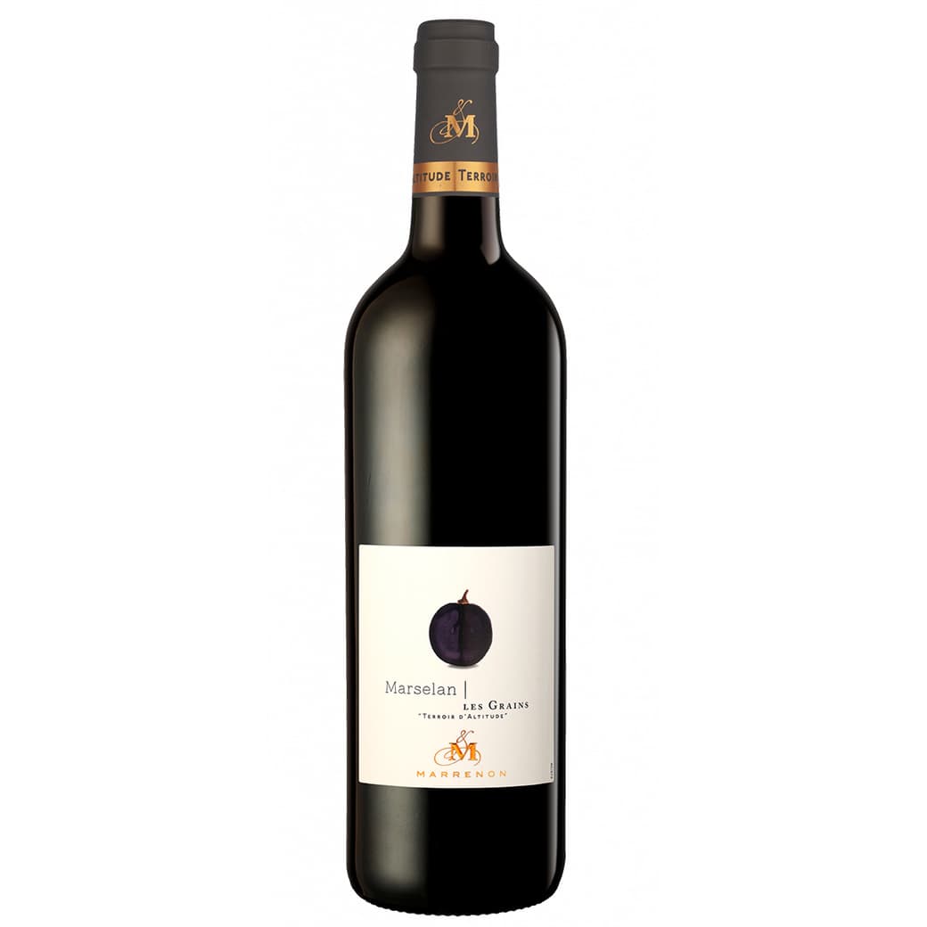 Vino Francés Les Grains Marselan 750cc_1