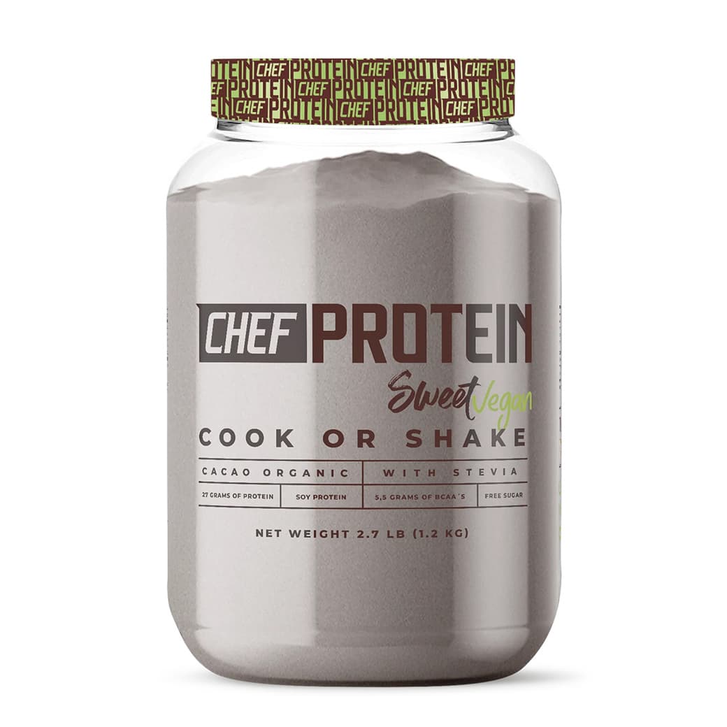 Gainer Proteína Vegana Chefprotein Chocolate 2.7 Lb. _1