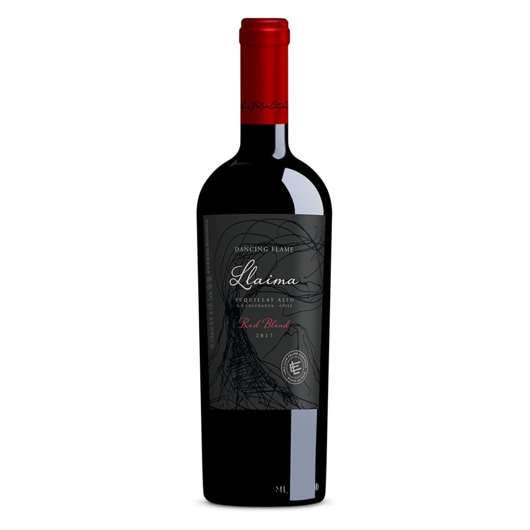 Vino Dancing Flame Llaima Red Blend 750cc_1