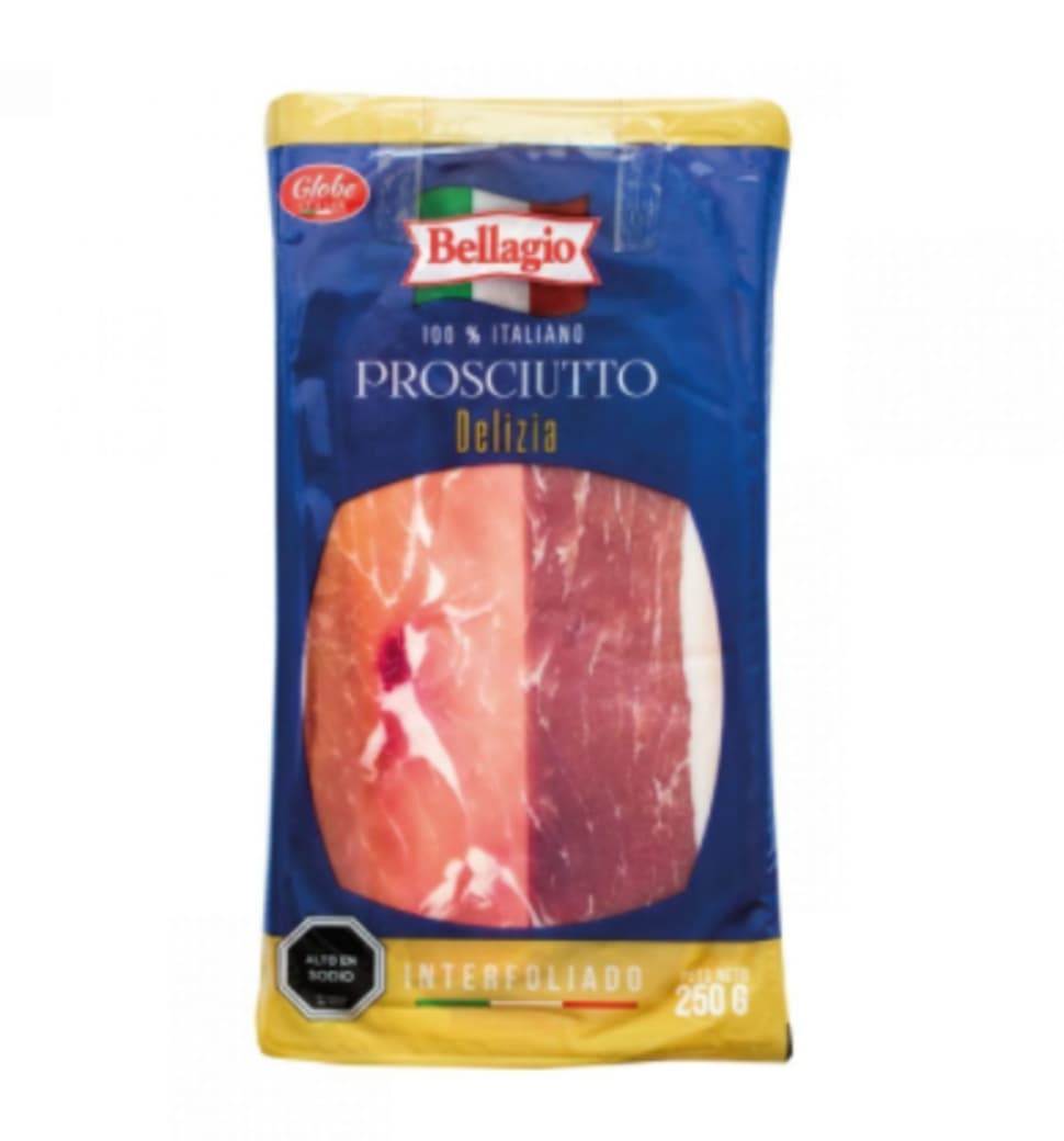 Prosciutto Bellagio Delizia (Jamón Crudo) 400 grs._1