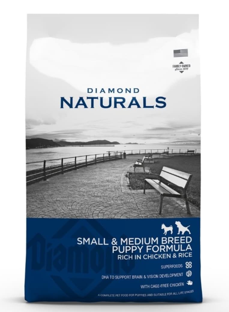 Comida de Perro Diamond Naturals Adultos y Cachorros Razas Pequeñas y Medianas - Pollo y Arroz 15 Kg_1