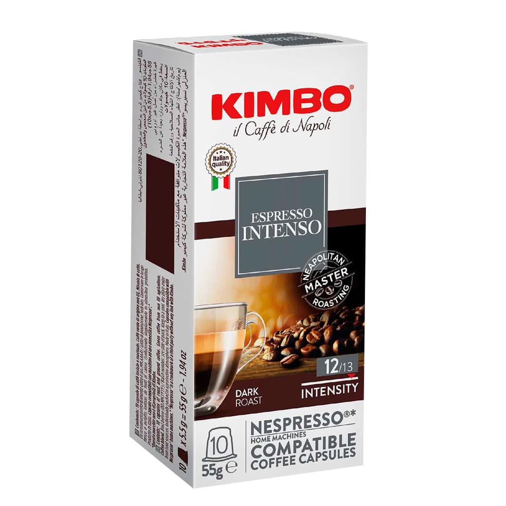 Cápsulas Café Kimbo Intenso Nespresso® Compatible (10 unidades)_1