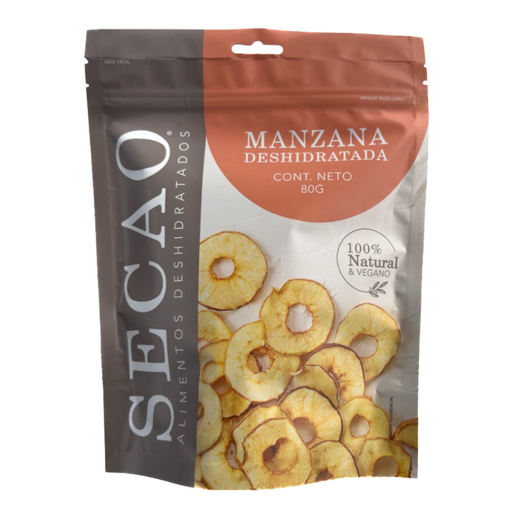 Snack Secao Manzana Deshidratada 80 grs._1