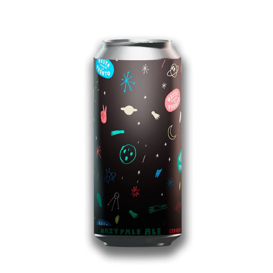 Cerveza Hasta Pronto ¿De Qué Planeta Viniste? - Hazy Pale Ale 473cc 5.2º alc._1
