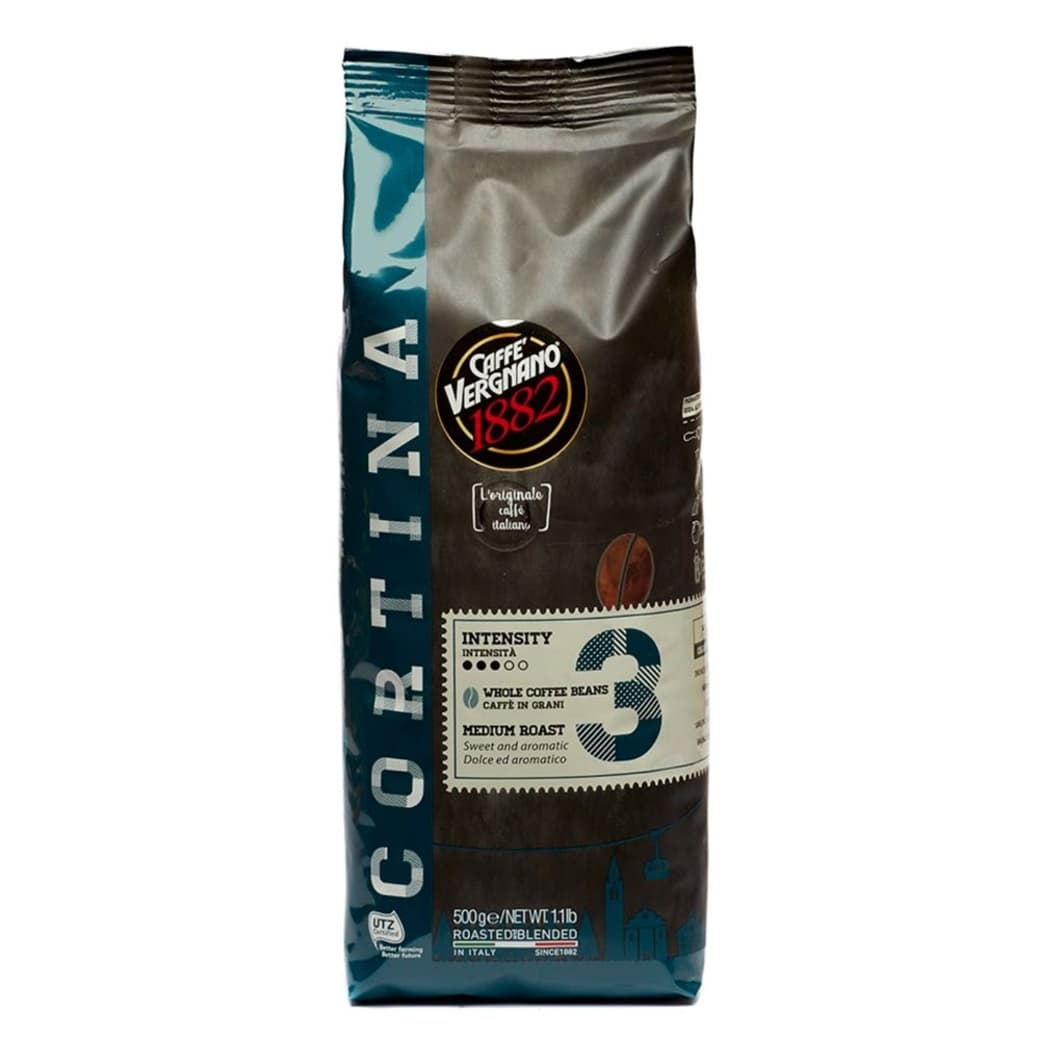 Café Italiano Vergnano Medium Roast Grano Cortina 500 grs._1