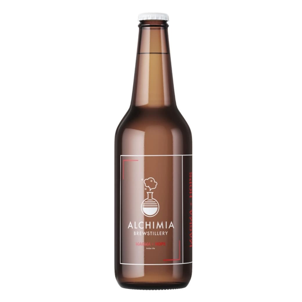 Cerveza Alchimia Brewstillery Magma and Hops Botella 330cc_1