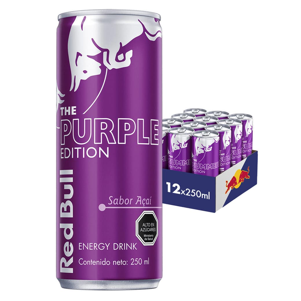 12x Bebida Energética Red Bull Acai 250cc_1