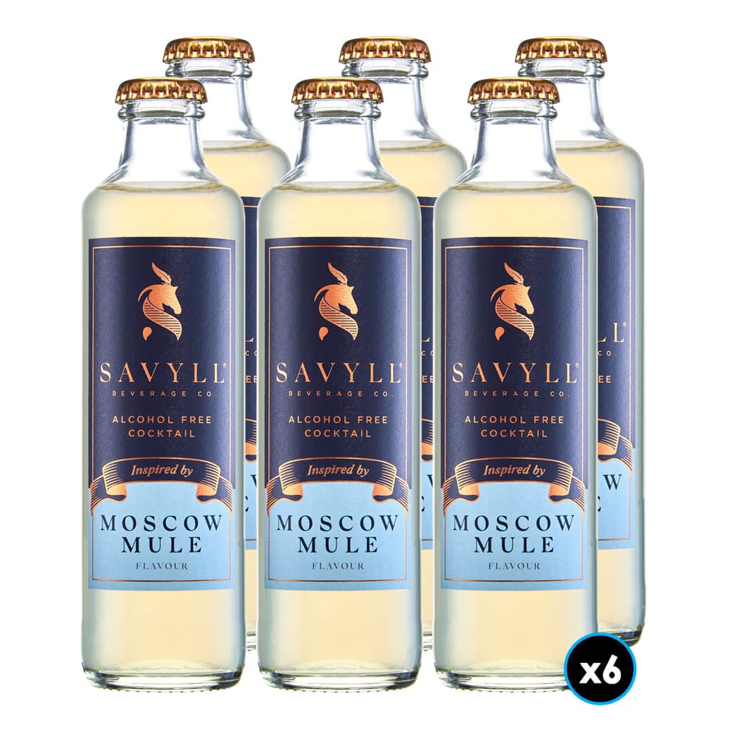 6x Savyll Moscow Mule Non-Alcoholic Cocktail 250cc_1