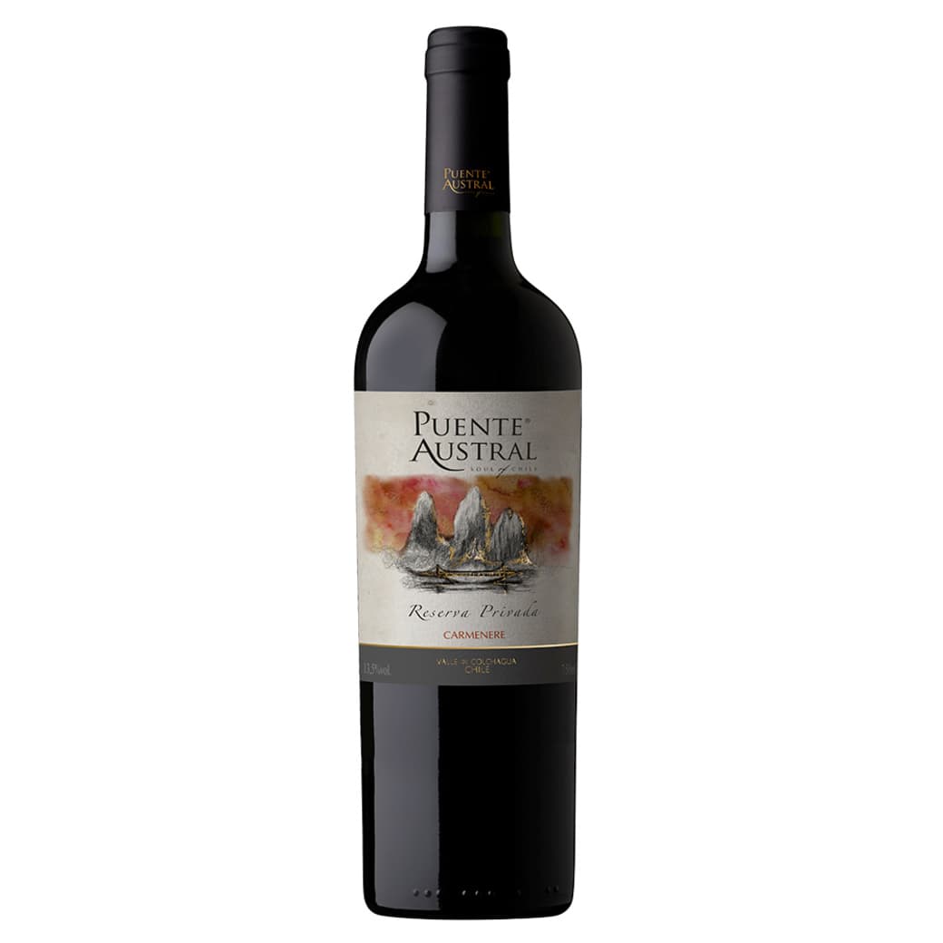 Vino Puente Austral Reserva Privada Carmenere 750cc_1
