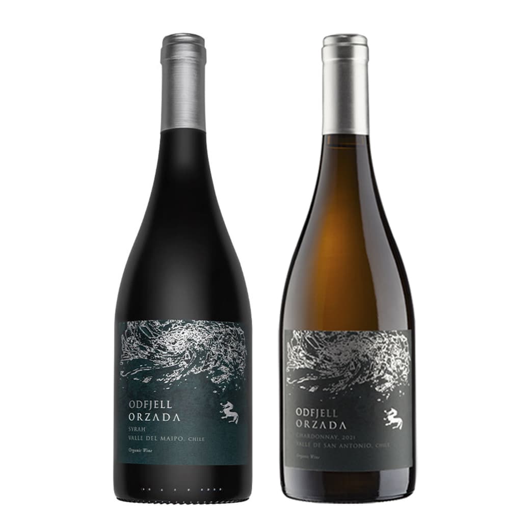 DÚO ORZADA N°2: 1x Vino Odfjell Orzada Chardonnay 750cc + 1x Vino Odfjell Orzada Syrah 750cc_1