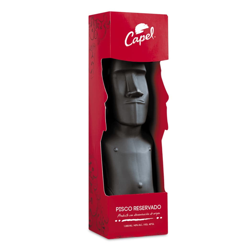 Pisco Capel Moai 1 Litro 40º alc._1