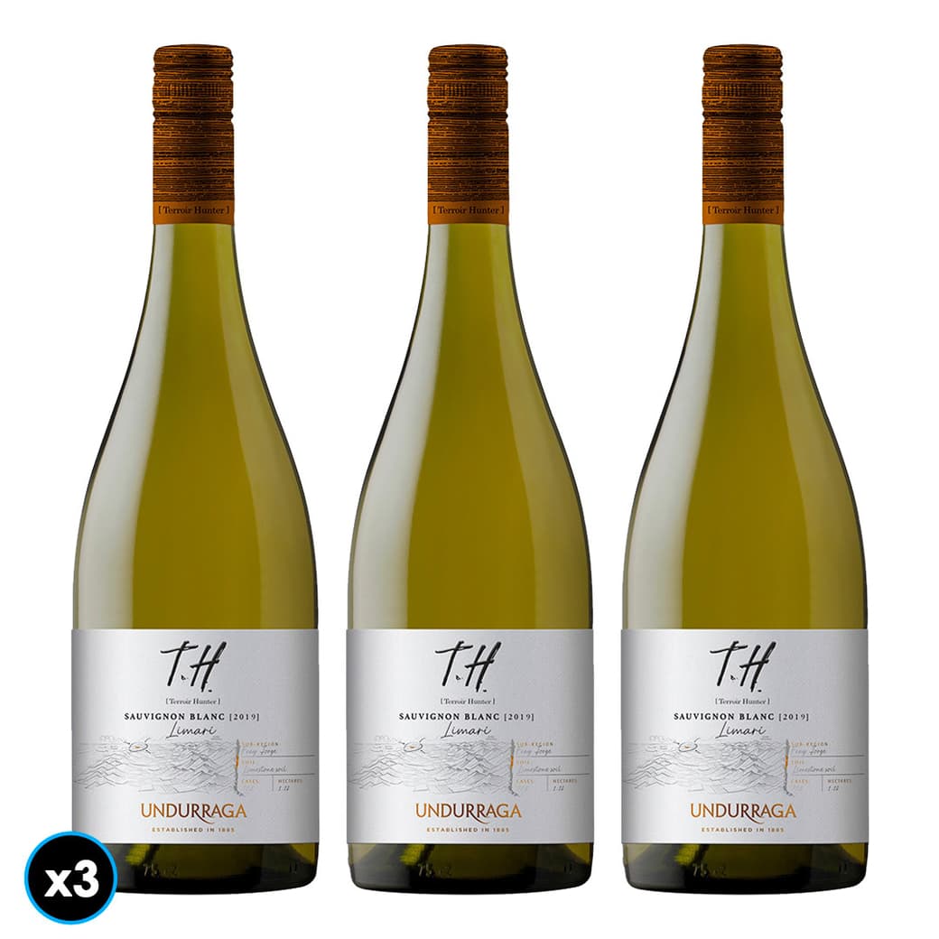 3x Vino Undurraga TH Limari Sauvignon Blanc 750cc_1