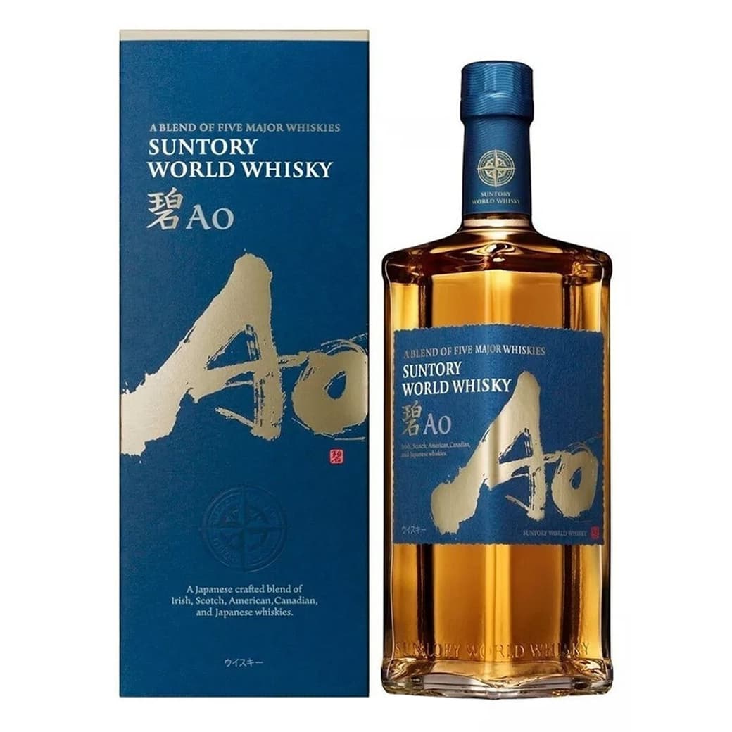 Whisky Japonés Suntory - AO World Blend 700cc_1