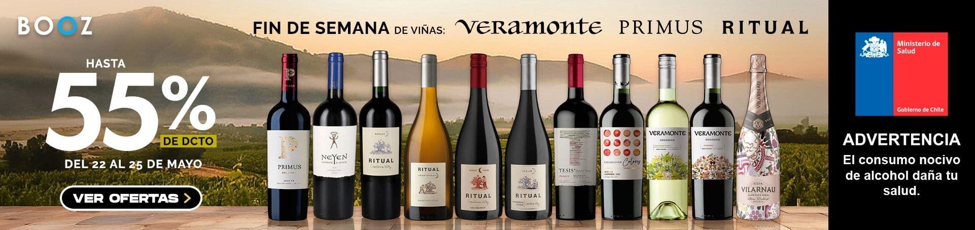 FDS en la Viña Alto de Casablanca/22.05 - 24.05