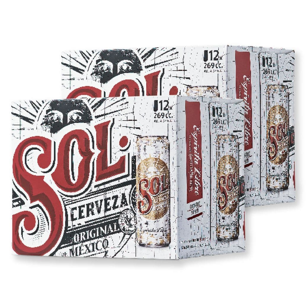 24x Cerveza Sol en Latas 269cc_1