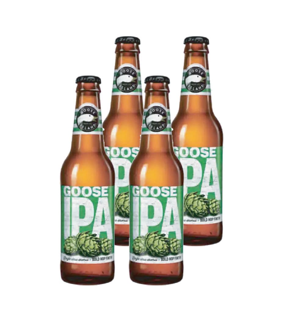 4x Cerveza Goose Island IPA en Botellas 355cc_1