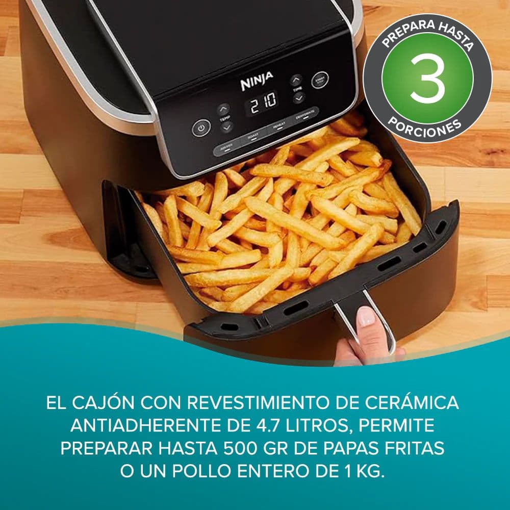 Freidora de Aire Ninja Pro 4 en 1 de 4.7 litros_4