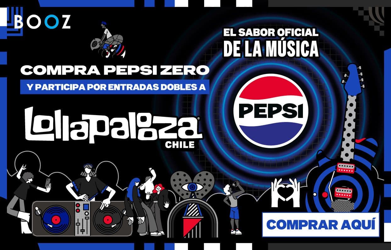 Sorteo Pepsi Zero Lolla Febrero 2026