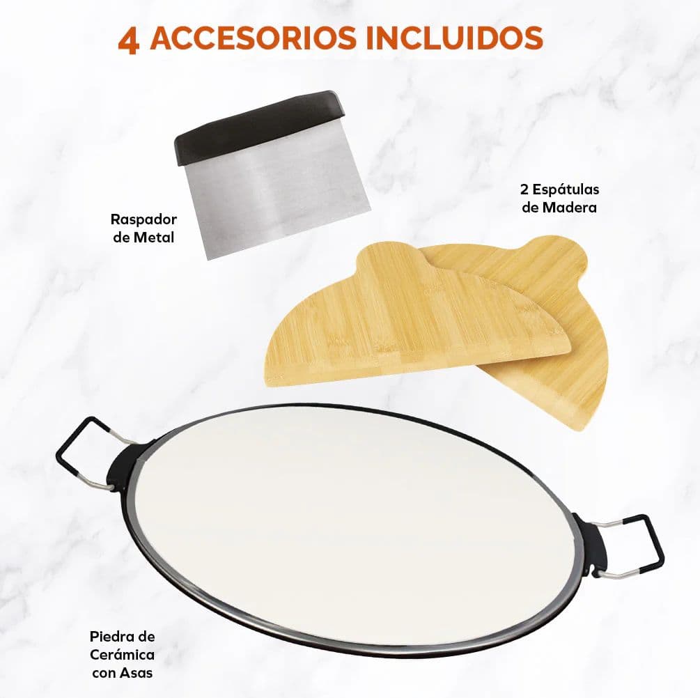 Horno Para Pizza Eléctrico Con Visor Essetta_4