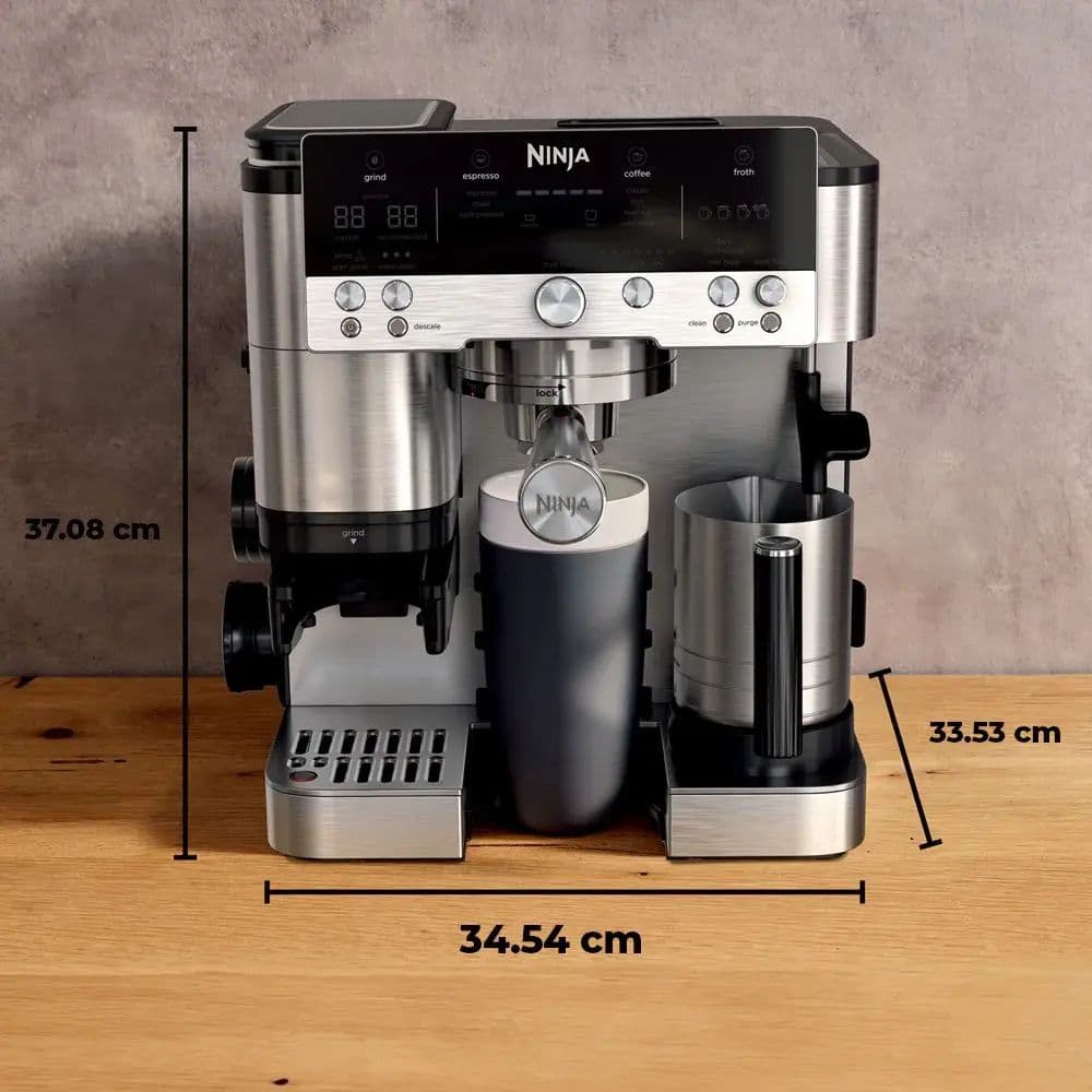 PACK NINJA - ILLY: 1x Máquina para Café - Cafetera Ninja Luxe Premier + 1x Café illy Grano Tostado Medio 250grs + 1x Café Illy Grano Tostado Clásico 250 grs._7