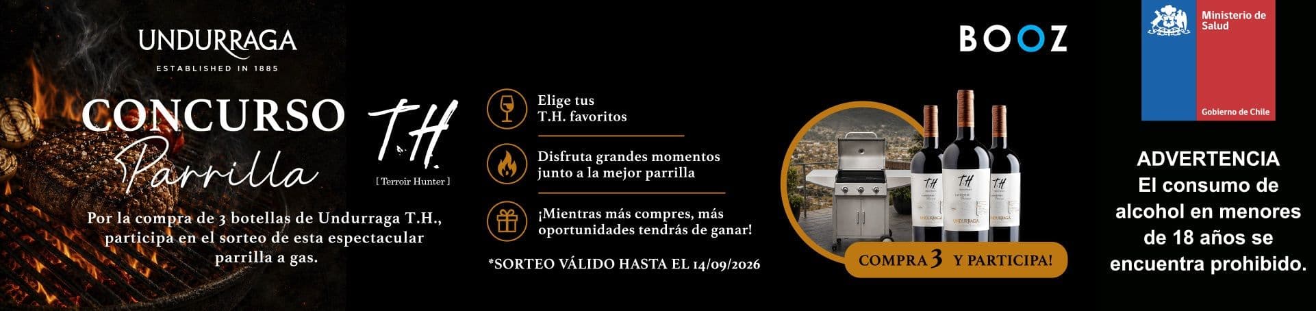 Campaña TH - Sorte parrilla 18 sept 2026!