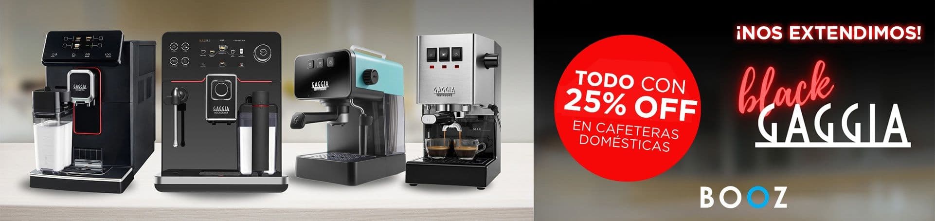 ¡Nos Extendimos! Black Gaggia Week 
