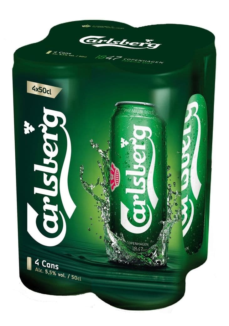 4x Cerveza Carlsberg en Latas 500cc_1