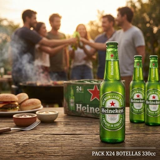 24x Cervezas Heineken en Botellas de 330cc_2