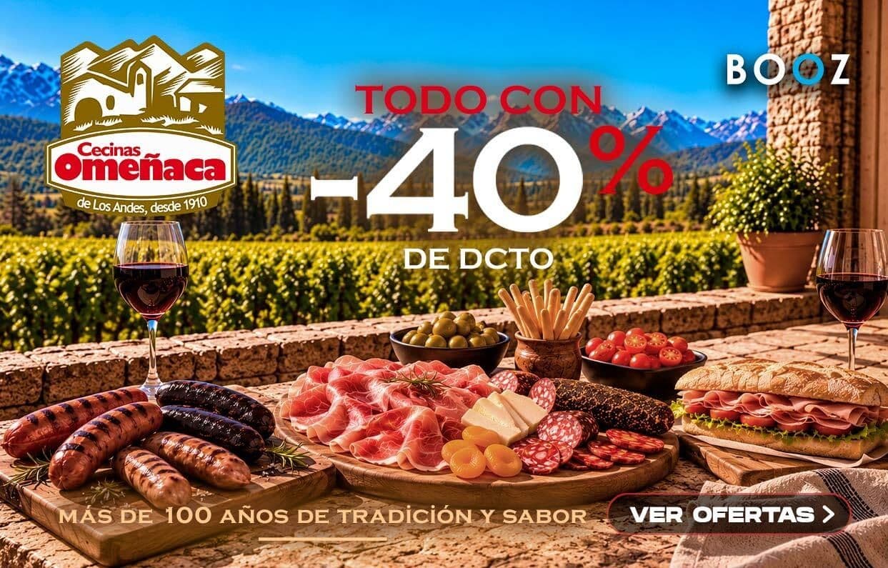 Lanzamiento Omeñaca TODO 40% OFF
