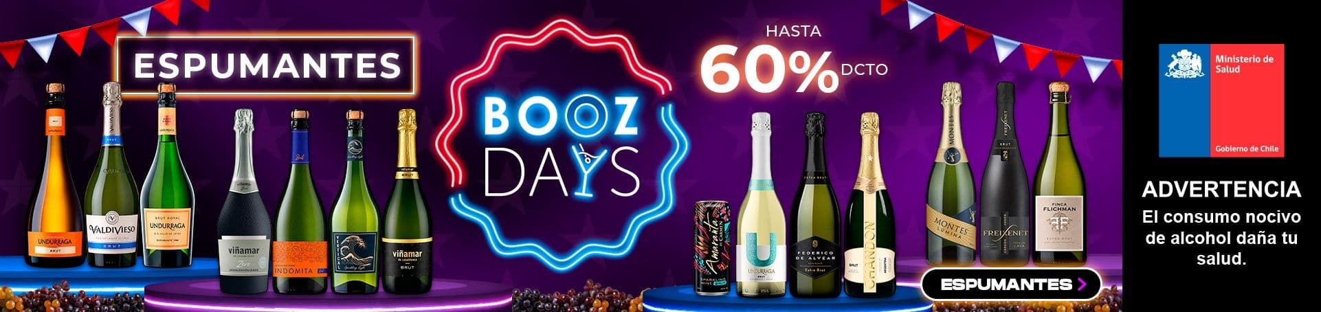 Espumantes Booz Days 24 - 30 Agosto 2026
