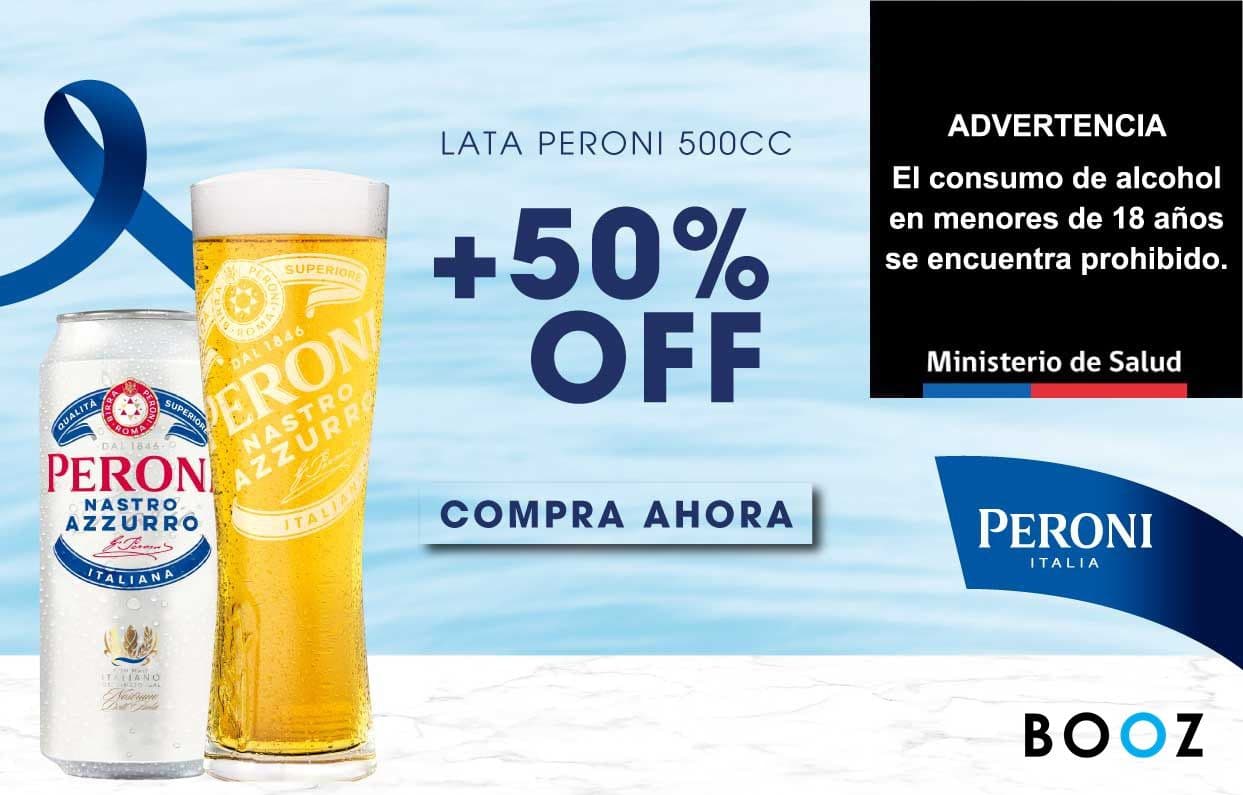 Cerveza Peroni Lata