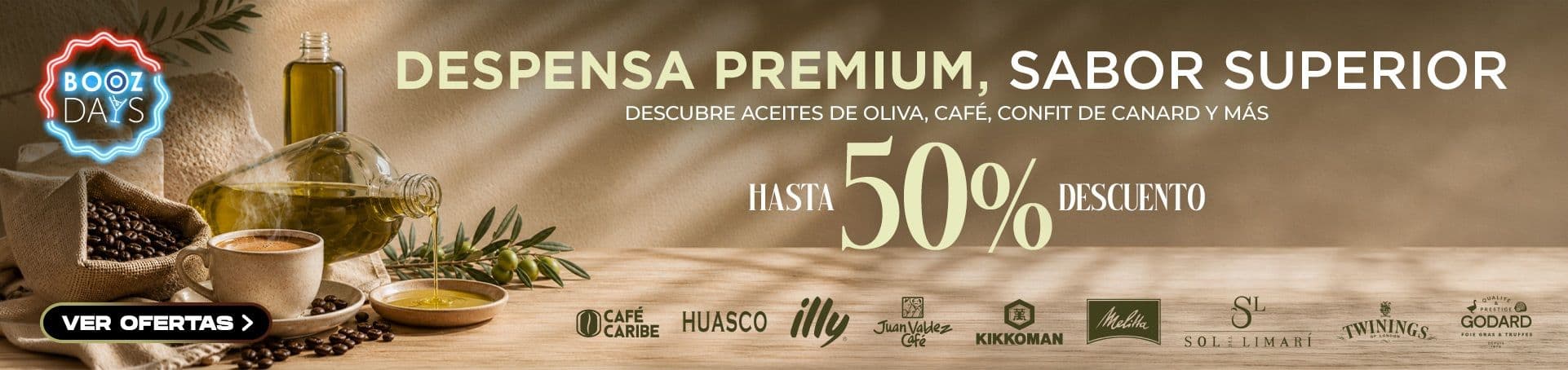 Despensa Booz Days 24 al 30 de agosto 2026