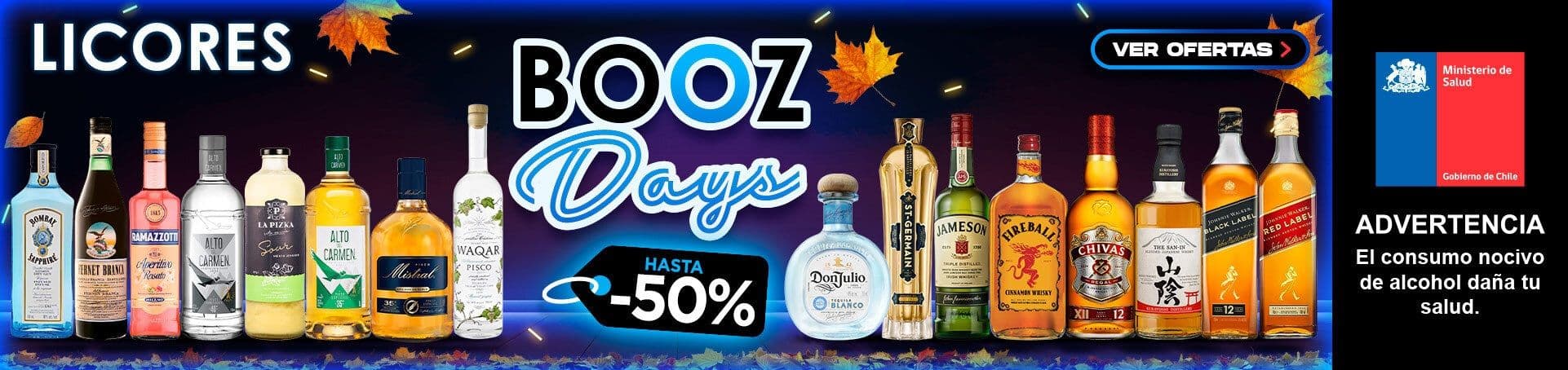 Licores Booz Days 4 - 10 de mayo 2026