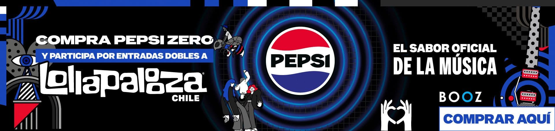 Sorteo Pepsi Zero Lolla Febrero 2026