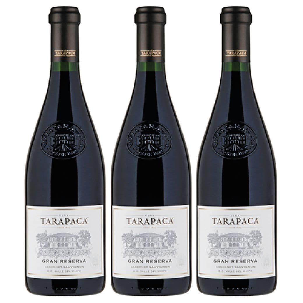 3x Vino Tarapaca Gran Reserva Cabernet Sauvignon 750cc_1
