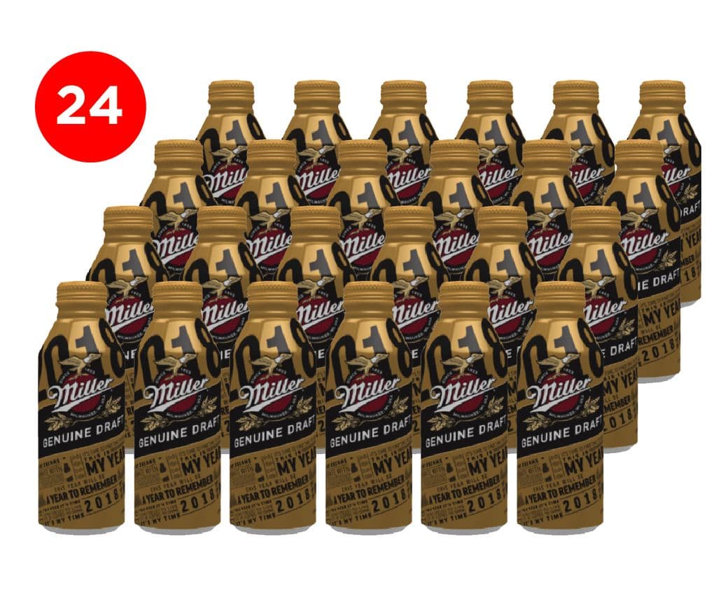 24x Cerveza Miller Aluminium Print 473cc_1