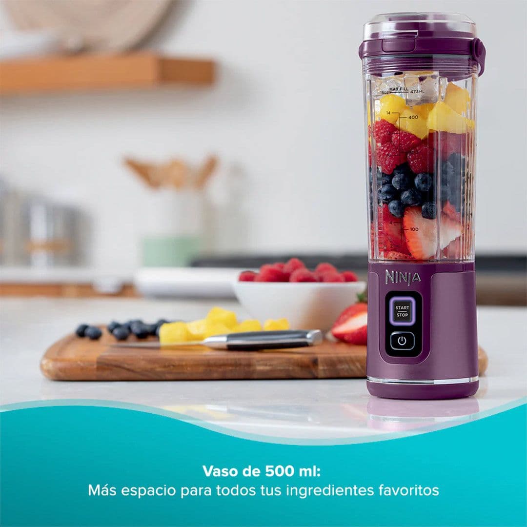Licuadora Individual Ninja Inalámbrica Blast Passion Fruit_2