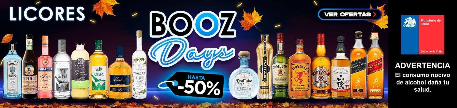 Licores Booz Days 4 - 10 de mayo 2026
