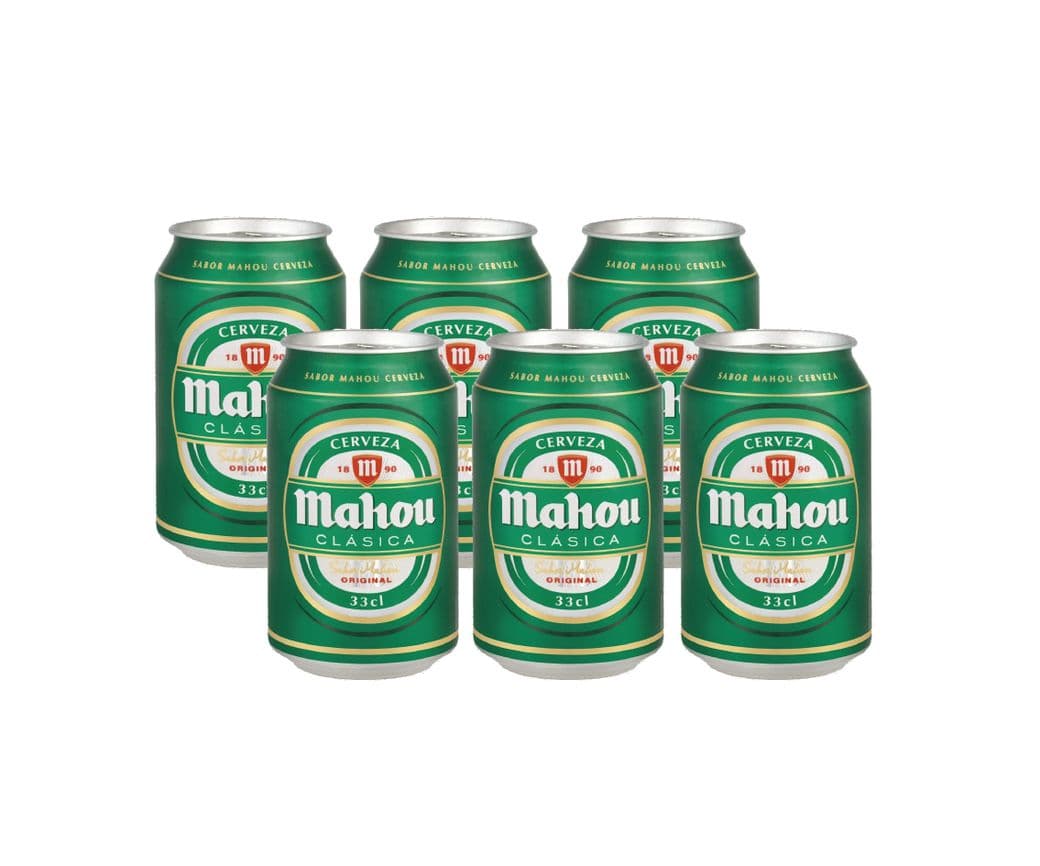 6x Cerveza Mahou Clásica en Latas 330cc_1