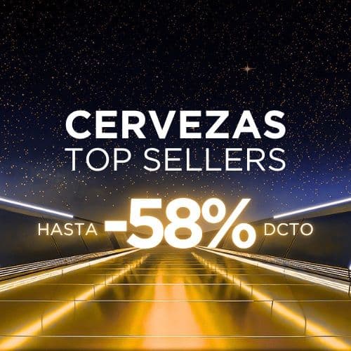 ¡Cervezas Top Sellers Hasta -58%!