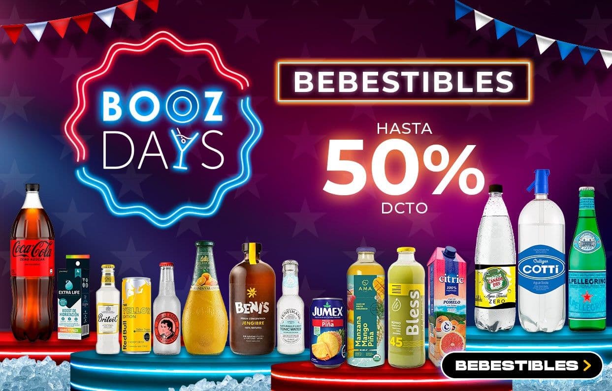 Bebestibles Booz Days 24 al 30 de agosto 2026