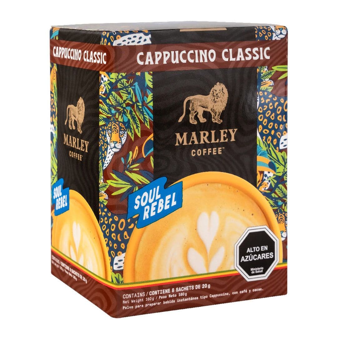 Café Marley Soul Rebel Cappuccino Classic (8 sachet)_2