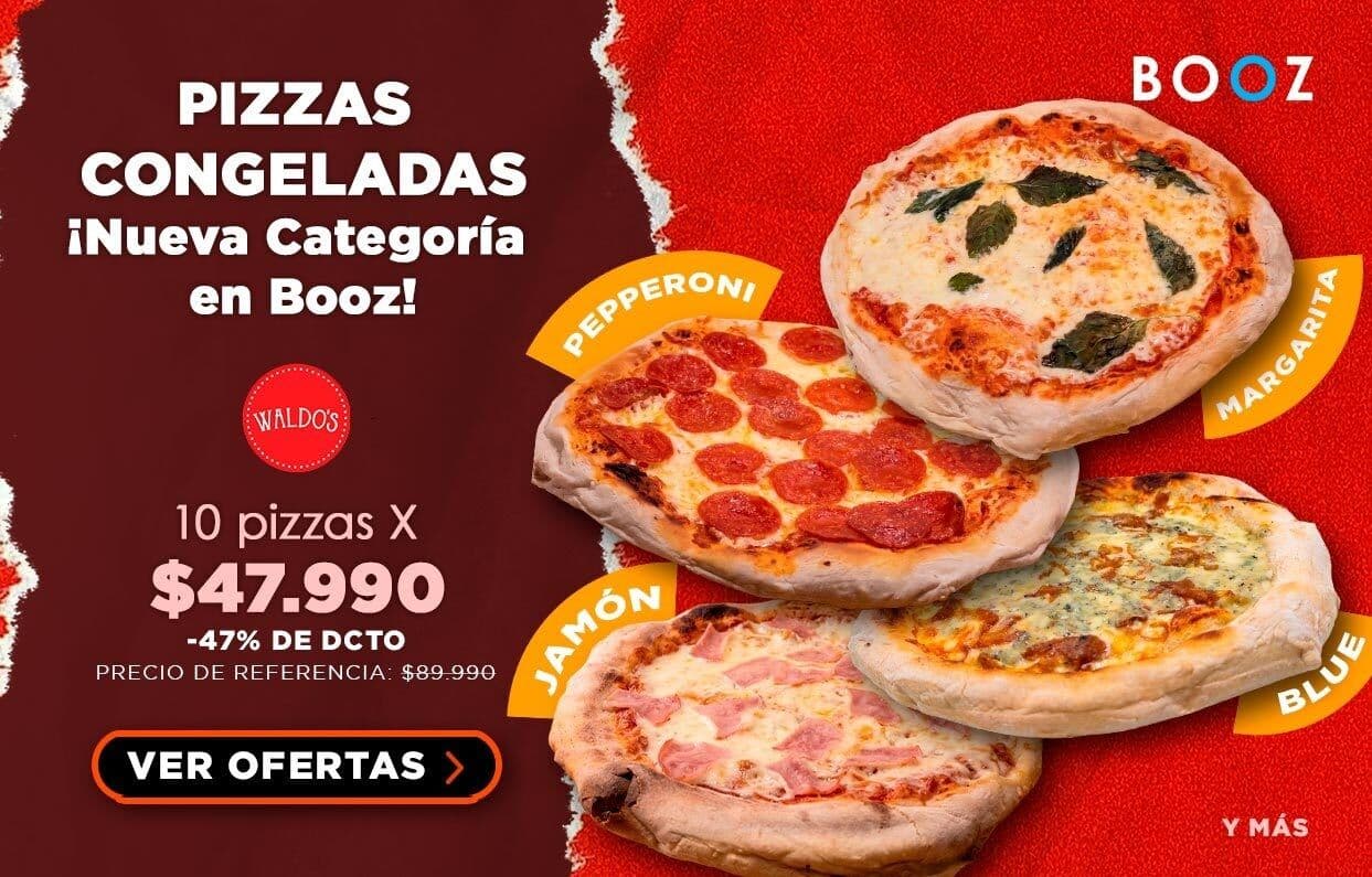 Pizzas Congeladas en Booz 