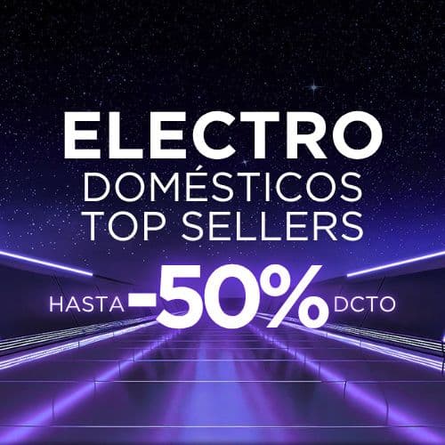 ¡Electrodomésticos Tops Sellers Hasta -50%!