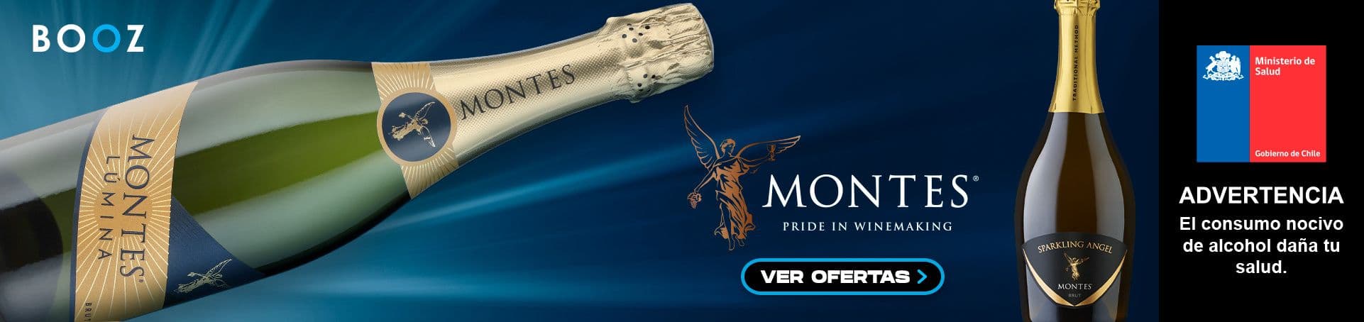 Espumante Viña Montes - Booz Love