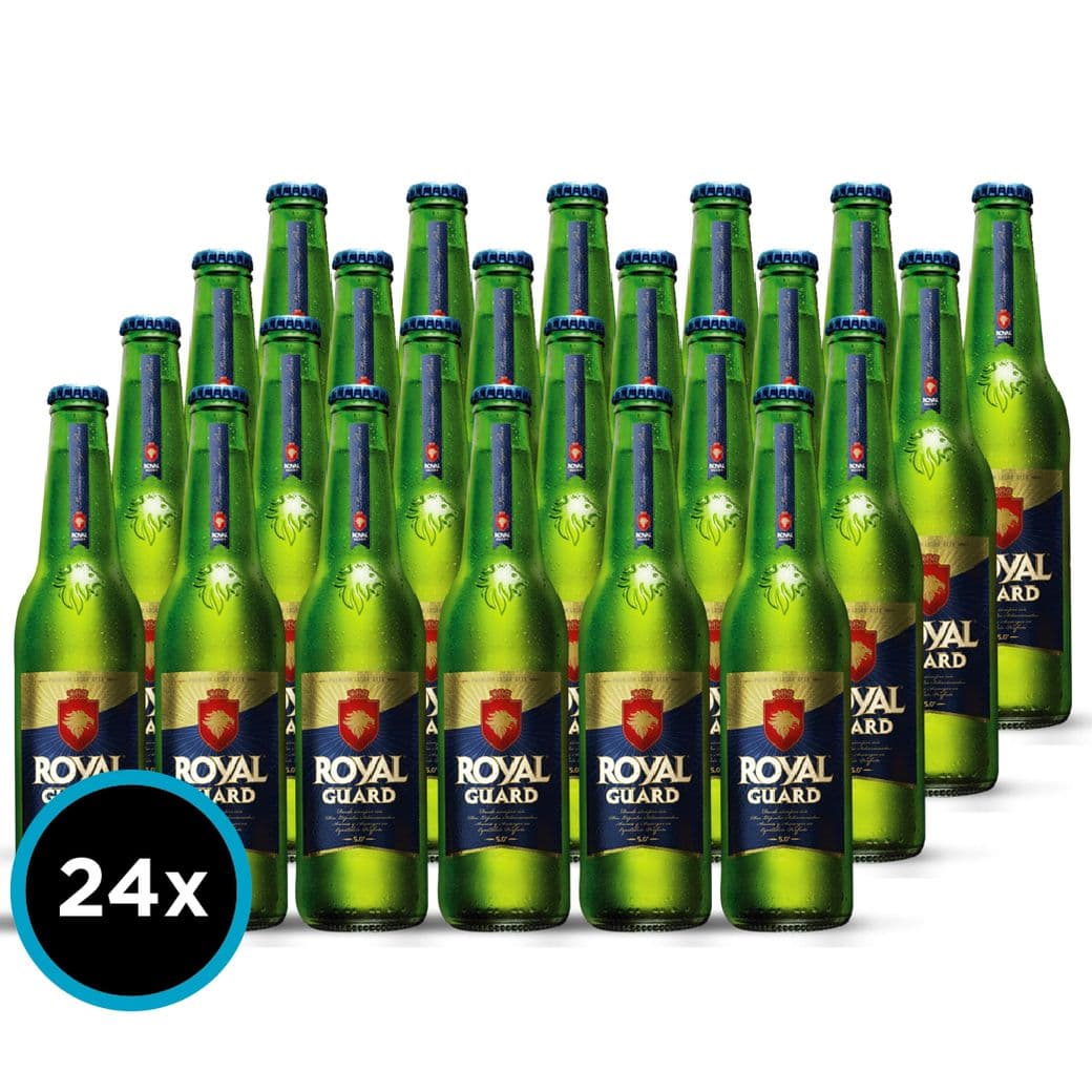 24x Cerveza Royal Guard en Botellas 355cc_1