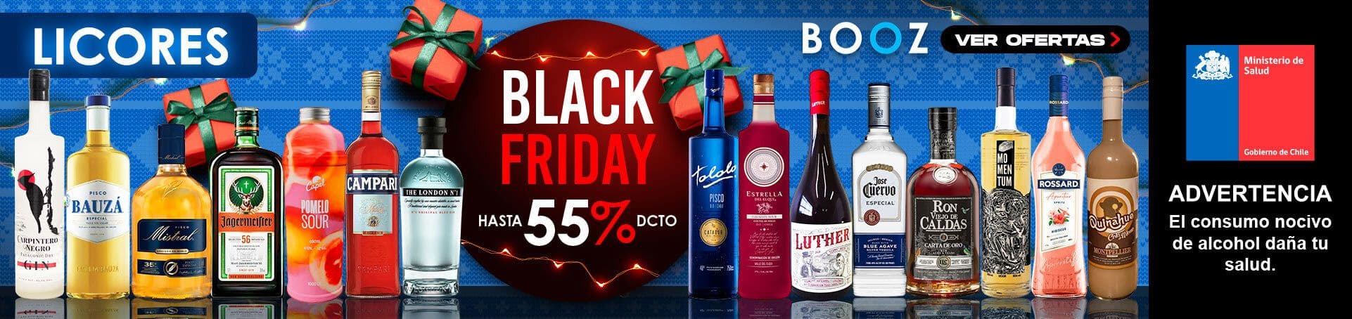 Black Friday Licores Noviembre 2025