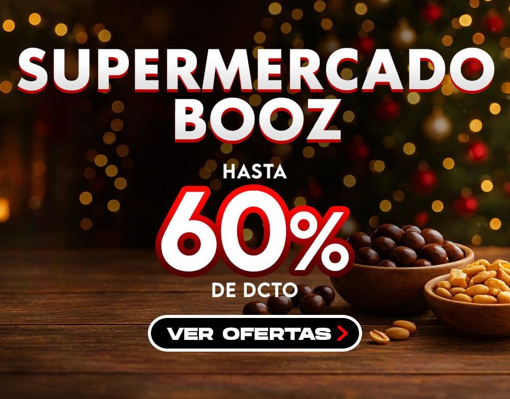 Supermercado Booz Hasta -60%